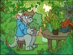 Rating: s
ID: 4161119
Date: 2023-07-09 23:08:20 -0400
Status: active
Score: 44
2021 anthro blue_clothing blue_hoodie blue_sweater blue_sweatshirt blue_topwear border brown_body brown_fur brown_hair clothing dragon eyewear fur furniture furred_dragon furred_scalie garden gardening glasses green_border grey_body grey_fur hair holding_object holding_plant hoodie horn male multicolored_body multicolored_fur mythological_creature mythological_scalie mythology plant plant_pot potted_plant redishdragie reverie_wisp scalie signature sitting smile solo stool sweater sweatshirt table tail topwear two_tone_body two_tone_fur vines window post #4161119