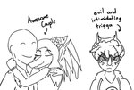 Rating: s
ID: 5581345
Date: 2025-05-18 13:31:50 -0400
Status: active
Score: 4
2024 3_horns 5_fingers anon_(snoot_game) anthro bald bone_frill bracelet canon_couple cavemanon_studios ceratopsian clothing dinosaur english_text eyelashes eyes_closed facial_horn fang_(gvh) feathered_wings feathers female fingers frill_(anatomy) front_view goodbye_volcano_high group hair head_crest head_frill hoodie horn hug human human_on_anthro interspecies jacket jacket_ignites jewelry long_hair male male/female mammal monochrome multi_horn nose_horn ornithischian prehistoric_species pterodactylus pterosaur reptile romantic romantic_couple scalie short_hair smile snoot_game text topwear triceratops trio trish_(gvh) wings post #5581345