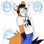 Rating: s
ID: 5548372
Date: 2025-05-04 12:08:00 -0400
Status: active
Score: 0
belt black_hands black_tail_tip blue_bottomwear blue_clothing blue_jeans blue_pants bottomwear canid canine clothed clothing denim denim_bottomwear denim_clothing dipstick_tail exclamation_point eyes_closed fox fur guide_lines hi_res jeans long_tail looking_ahead male mammal markings orange_body orange_fur orange_tail p_rindustries pants sketch smile solo spider-man_(copyright) tail tail_markings teeth_showing white_body white_fur post #5548372