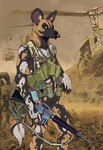 Rating: s
ID: 5594817
Date: 2025-05-24 11:03:46 -0400
Status: active
Score: 11
african_wild_dog alice_(disambiguation) anthro army assault_rifle canid canine gun hi_res m16 m1967 male mammal military military_clothing ranged_weapon rifle soldier solo tactical_gear tacticalfur united_states_of_america vietnam_war war warrior weapon post #5594817