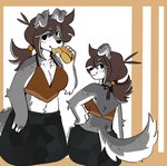 Rating: s
ID: 5360254
Date: 2025-02-08 18:46:43 -0500
Status: active
Score: 18
2025 abstract_background anthro bottomwear bra breasts brown_hair bups canid canine canis cleavage clothed clothing countershading domestic_dog eating eating_food female food hair hot_dog looking_at_viewer looking_back looking_back_at_viewer mammal ponytail skirt solo tail tail_over_skirt tiredfizz underwear post #5360254