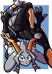 Rating: s
ID: 4205906
Date: 2023-07-31 23:45:21 -0400
Status: active
Score: 82
3_toes absurd_res acrobatics anthro antlers arched_back big_butt big_ears blue_eyes bodysuit border butt camel_toe chest_stand clothed clothing feet female fingerless_gloves flexible footwear frown fur gloves grey_body grey_fur handwear hi_res horn jackalope lagomorph leg_armor long_ears looking_at_viewer mammal panipancakes paws plantigrade pseudoregalia purple_eyes scorpion_(position) skinsuit solo sybil_(pseudoregalia) thick_thighs tight_clothing toeless_footwear toes white_border wide_hips post #4205906