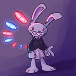 Rating: s
ID: 4985558
Date: 2024-08-14 10:59:07 -0400
Status: active
Score: 37
1:1 3_toes abstract_background absurd_res anthro barefoot bottomwear bullet business_suit chocokayke clothed clothing cosplay crossdressing ear_piercing feet finger_gun frothing fur gesture hand_gesture hi_res lagomorph leporid looking_at_viewer male mammal max_(sam_and_max) necktie piercing rabbit red_eyes reisen_udongein_inaba sam_and_max shark_teeth skirt solo standing suit toes touhou uniform white_body white_bottomwear white_clothing white_fur white_skirt post #4985558
