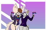 Rating: s
ID: 3370886
Date: 2022-06-03 17:58:58 -0400
Status: active
Score: 2
3:2 anthro bisexual_pride_colors bottomless canid canine clothed clothing dettyfenik duo eithan featureless_crotch fennec_fox flag flag_(object) fox fur grey_body grey_fur hi_res holding_flag holding_object jackmeowy lagomorph leporid lgbt_pride male male/male mammal multicolored_necktie multicolored_neckwear necktie neckwear pride_color_flag pride_color_necktie pride_color_neckwear pride_colors rabbit rainbow_pride_colors six-stripe_rainbow_pride_colors smile tan_body tan_fur true_fox post #3370886