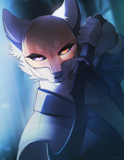 Rating: s
ID: 5676975
Date: 2025-06-30 02:46:36 -0400
Status: active
Score: 9
2024 anthro bust_portrait canid canine clothed clothing eyelashes fox front_view fur heterochromia hi_res holding_object holding_weapon male male_anthro mammal mouth_closed narrowed_eyes orange_body orange_eyes orange_fur portrait purple_eyes solo unknowhiter weapon white_body white_fur post #5676975