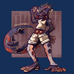 2013 4_toes alpha_channel anthro arm_above_head artist athletic belly big_feet big_hands big_toes biped black_body blonde_hair breasts brown_background clothed clothing countershade_torso countershading crop_top curled_tail digital_drawing_(artwork) digital_media_(artwork) english_text facial_markings female front_view full-length_portrait gecko guide_lines hair hand_on_hip jewelry lazure-anomaly leaf-tail_gecko leaf_tail leggings legwear lizard long_tail markings multicolored_body multicolored_tail navel necklace non-mammal_breasts portrait red_body red_countershading red_eyes red_tongue reptile satanic_leaf_gecko scalie shirt short_hair shorts signature simple_background small_breasts smile solo standing stripes text textured_background toes tongue tongue_out torn_bottomwear torn_clothing torn_leggings transparent_background warm_colors white_stripes yellow_body
Rating: Safe
Score: 2
User: DiceLovesBeingBlown
Date: July 01, 2017 2013 4_toes alpha_channel anthro arm_above_head artist athletic belly big_feet big_hands big_toes biped black_body blonde_hair breasts brown_background clothed clothing countershade_torso countershading crop_top curled_tail digital_drawing_(artwork) digital_media_(artwork) english_text facial_markings female front_view full-length_portrait gecko guide_lines hair hand_on_hip jewelry lazure-anomaly leaf-tail_gecko leaf_tail leggings legwear lizard long_tail markings multicolored_body multicolored_tail navel necklace non-mammal_breasts portrait red_body red_countershading red_eyes red_tongue reptile satanic_leaf_gecko scalie shirt short_hair shorts signature simple_background small_breasts smile solo standing stripes text textured_background toes tongue tongue_out torn_bottomwear torn_clothing torn_leggings transparent_background warm_colors white_stripes yellow_body
Rating: Safe
Score: 2
User: DiceLovesBeingBlown
Date: July 01, 2017
