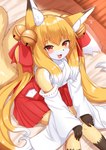 Rating: s
ID: 5441229
Date: 2025-03-18 05:51:32 -0400
Status: active
Score: 56
2025 2_tails accessory anthro asian_clothing bell blonde_hair blush breasts brown_body brown_fur canid canine clothed clothing cute_fangs digital_media_(artwork) dipstick_ears dipstick_tail ear_markings east_asian_clothing fangs female female_anthro fox fur gloves_(marking) hair hair_accessory hi_res horokusa0519 japanese_clothing jingle_bell kemono leg_markings long_hair looking_at_viewer mammal markings miko_outfit multi_tail multicolored_body multicolored_ears multicolored_fur multicolored_hair nio_(horokusa) open_mouth red_eyes shrine_maiden small_breasts socks_(marking) solo tail tail_markings teeth tongue white_body white_fur white_hair yellow_body yellow_fur post #5441229