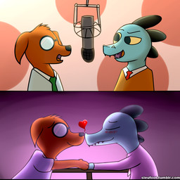 2017 <3 alligator ambiguous_gender anthro boop booping canine circle clothed clothing crocodile crocodilian cute date dog duo eyewear fully_clothed garbo_(nitw) glasses hand_holding male male/male malloy_(nitw) mammal microphone necktie night_in_the_woods reptile scalie shirt sleufoot t-shirt table
Rating: Safe
Score: 4
User: WolfOfBlades
Date: September 21, 2017 2017 <3 alligator ambiguous_gender anthro boop booping canine circle clothed clothing crocodile crocodilian cute date dog duo eyewear fully_clothed garbo_(nitw) glasses hand_holding male male/male malloy_(nitw) mammal microphone necktie night_in_the_woods reptile scalie shirt sleufoot t-shirt table
Rating: Safe
Score: 4
User: WolfOfBlades
Date: September 21, 2017