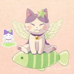 Rating: s
ID: 5132305
Date: 2024-10-22 14:34:05 -0400
Status: active
Score: 2
1:1 :3 ambiguous_gender bell bell_collar collar domestic_cat eyes_closed feathered_wings feathers felid feline felis feral irasutoya irasutoya_challenge mammal mojacookie pawpads reference_image solo whiskers wings post #5132305