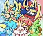 Rating: s
ID: 4859912
Date: 2024-06-17 14:57:41 -0400
Status: active
Score: 13
ambiguous_gender anthro blue_body blue_eyes crowned_shield_zamazenta crowned_sword_zacian generation_8_pokemon green_body green_eyes grookey group hi_res legendary_pokemon lewdchuu_(artist) melee_weapon nintendo pokemon pokemon_(species) red_eyes scorbunny sobble sword sword_in_mouth weapon white_body zacian zamazenta post #4859912