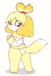 Rating: s
ID: 1281722
Date: 2017-07-20 19:54:07 -0400
Status: active
Score: 97
2015 animal_crossing anthro black_eyes black_nose blonde_hair canid canine canis clothed clothing dipstick_tail domestic_dog female fur hair isabelle_(animal_crossing) looking_at_viewer looking_back mammal markings multicolored_tail nintendo panties shih_tzu simple_background smitty_g solo tail tail_markings tail_motion tailwag toy_dog underwear white_background yellow_body yellow_fur post #1281722