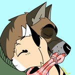 Rating: s
ID: 5068742
Date: 2024-09-23 04:14:35 -0400
Status: active
Score: 63
1:1 2024 age_difference anthro artist_name black_blush black_ears black_eyebrows black_nose black_stripes blue_background blush blush_lines brown_body brown_fur brutus_(pixie_and_brutus) canid canine canis cheek_tuft closed_smile clothed clothed_anthro clothed_female clothed_male clothing countershade_face countershade_fur countershading curved_eyebrows dark_body dark_ears dark_fur dated digital_drawing_(artwork) digital_media_(artwork) domestic_cat domestic_dog duo eyebrows eyelashes eyes_closed facial_tuft felid feline felis female freckled_face freckles fur fur_tuft german_shepherd green_clothing green_sweater green_topwear grey_inner_ear head_tuft herding_dog hi_res hug kerchief light_body light_fur male male/female mammal mature_anthro mature_male monotone_background mouth_closed multicolored_body multicolored_fur neck_tuft neckerchief neckwear notched_ear older_male pastoral_dog pixie_(pixie_and_brutus) pixie_and_brutus pointy_ears prick_ears side_view simple_background skadog smile snout striped_back striped_body striped_fur stripes sweater tan_body tan_fur text topwear tuft white_body white_countershading white_fur white_inner_ear younger_female post #5068742