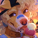 Rating: s
ID: 5650742
Date: 2025-06-18 10:28:21 -0400
Status: active
Score: 7
1:1 ambiguous_gender anthro bandage bandage_on_face bandage_on_nose blonde_hair brown_collar brown_eyes bust_portrait canid canine canis clothed clothing collar corzh77 domestic_dog facial_piercing floppy_ears front_view fur hair hat headgear headwear hi_res licking_ice_cream lip_piercing lip_stud looking_at_viewer mammal nose_piercing nose_ring open_mouth outside piercing portrait red_clothing red_hat red_headwear red_nose red_tongue ring_piercing septum_piercing septum_ring solo tongue tongue_out white_body white_fur yellow_body yellow_fur post #5650742