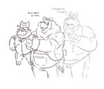 Rating: s
ID: 3062750
Date: 2021-12-07 22:26:29 -0500
Status: active
Score: 19
2021 angry anthro cade_maplebottom canid canine canis carrying_another charles_dahl clothing domestic_dog facial_hair group humanoid_hands leothelionel male mammal mature_male mustache overalls overweight overweight_male rorik_dahl size_difference sketch the_human_heart_(game) post #3062750