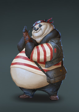 Rating: s
ID: 5669906
Date: 2025-06-26 21:57:11 -0400
Status: active
Score: 1
2020 4_fingers absurd_res anthro bear belly big_belly black_body black_bottomwear black_clothing black_ears black_facial_hair black_fur black_mustache black_nose black_pants bottomwear brown_clothing brown_footwear brown_gloves brown_handwear brown_shoes chubby_cheeks closed_smile clothed clothed_anthro clothed_male clothing colored digital_drawing_(artwork) digital_media_(artwork) double_chin english_description eyes_closed eyewear eyewear_on_head facial_hair fingers footwear fully_clothed fully_clothed_anthro fully_clothed_male fur giant_panda gloves goggles goggles_on_head gradient_background grey_background grey_clothing grey_topwear grey_vest handwear headgear headkerchief headwear hi_res honey_heist kerchief light lighting male male_anthro mammal michele_marchionne mouth_closed multicolored_body multicolored_fur mustache obese obese_anthro obese_male open_clothing open_topwear open_vest overweight overweight_anthro overweight_male pants pattern_clothing pattern_shirt pattern_topwear procreate_(artwork) pulling_gloves red_headkerchief red_kerchief red_stripes shaded shirt shoes shoulder_bag simple_background smile solo standing sticker striped_clothing striped_shirt striped_topwear stripes t-shirt topwear two_tone_body two_tone_fur vest white_body white_clothing white_fur white_shirt white_t-shirt white_topwear post #5669906