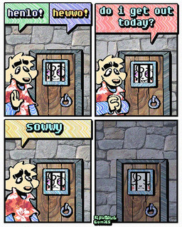 Rating: s
ID: 5702267
Date: 2025-07-11 18:29:47 -0400
Status: active
Score: 19
4:5 4_panel_comic aloha_shirt anthro bingus_(rawdawgcomics) bird_dog canid canine canis cheek_spots clothing comic dialogue domestic_dog duo english_text floppy_ears fur golden_retriever half-closed_eyes hi_res humor hunting_dog lagomorph leporid male mammal narrowed_eyes pattern_clothing pattern_shirt pattern_topwear rabbit rawdawgcomics retriever shirt smile speech_bubble stahli_(rawdawgcomics) teeth text tooth_gap topwear white_body white_fur yellow_body yellow_fur post #5702267