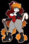 Rating: s
ID: 3810495
Date: 2023-01-13 23:47:37 -0500
Status: active
Score: 10
2022 2:3 absurd_res anthro big_breasts boots breasts butt clothing collar domestic_cat electric_guitar felid feline felis female fishnet_clothing footwear fur green_eyes guitar hair harley_hammer_(xmetalhusky) hi_res high_heeled_boots high_heels jacket looking_at_viewer mammal monotone_body musical_instrument one-piece_swimsuit open_mouth pink_nose plucked_string_instrument red_hair shoes smile smirk solo string_instrument swimwear tail topwear white_body white_fur wide_hips xmetalhusky post #3810495
