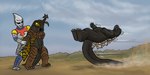 Rating: s
ID: 5599154
Date: 2025-05-26 05:51:07 -0400
Status: active
Score: 15
2016 ambiguous_gender anthro arm_grab arthropod beetle claws digital_drawing_(artwork) digital_media_(artwork) godzilla godzilla_(series) humanoid insect jet_jaguar kaiju kick killb94_(artist) lizard machine macro male megalon_(godzilla) meme reptile restrained_arms restraints robot robot_humanoid scalie tail toho post #5599154