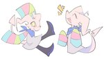 Rating: s
ID: 3787587
Date: 2023-01-02 16:16:11 -0500
Status: active
Score: 13
2022 anthro biped blue_kerchief blue_neckerchief boots clothed clothing cute_fangs digital_drawing_(artwork) digital_media_(artwork) emanata eyes_closed fangs footwear fur green_sclera hair head_back hi_res kerchief male monotone_body monotone_fur monotone_hair monotone_tail mr.sem neckerchief neckwear oversized_sleeves pink_eyes pink_nose raised_tail shoes simple_background sleeves_past_wrists smile solo spade_tail square_enix striped_sleeves sweater tail teeth temmie_chang topwear white_background white_body white_fur white_hair white_tail post #3787587