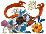 Rating: s
ID: 3670345
Date: 2022-11-04 13:54:13 -0400
Status: active
Score: 6
4:3 ambiguous_gender anthro bandai_namco blue_body blue_fur claws clothing digimon digimon_(species) dogmon feral fur gaogamon gloves group handwear labramon orange_body orange_fur portugueselynx quadruped salamon sharp_teeth simple_background teeth tongue toony white_background white_body white_fur post #3670345