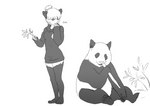 Rating: s
ID: 4521746
Date: 2024-01-08 02:58:07 -0500
Status: active
Score: 3
aimi_(sleepysushiroll) anthro bamboo bamboo_stick bear black_and_white blush clothing duo eating eating_food female feral giant_panda hi_res hoodie jealous mammal monochrome sitting standing topwear torotale post #4521746