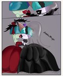 Rating: s
ID: 5411606
Date: 2025-03-04 11:54:26 -0500
Status: active
Score: 5
5:6 absurd_res anthro bimbofication bimbofied black_clothing black_dress black_lipstick border bound breast_squish breasts breasts_frottage clothing comic dress duo eddiebrije fan_character female female/female french_kissing fur_boa generation_3_pokemon hands_tied hi_res kiss_on_lips kissing lips lipstick makeup nintendo pokemon pokemon_(species) puffy_dress ralts red_clothing red_dress red_lipstick squish thick_lips white_border post #5411606