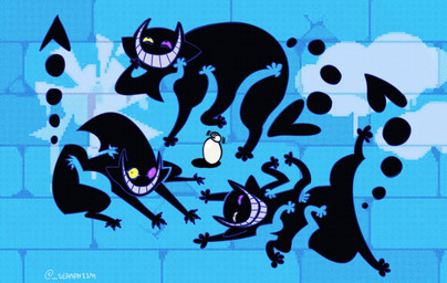 Rating: s
ID: 5693618
Date: 2025-07-08 02:17:34 -0400
Status: active
Score: 26
ambiguous_gender black_body brick_wall deltarune domestic_cat egg felid feline felis feral friend_(deltarune) heterochromia hi_res mammal seraph11m smile solo surrealism teeth toony undertale_(series) wall_(structure) post #5693618