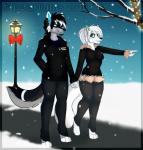 Rating: s
ID: 1161355
Date: 2017-03-12 04:35:14 -0400
Status: active
Score: 8
anthro barefoot canid canine canis clothed clothing duo facial_hair feet female fox fur goatee hair hand_holding hi_res jared_(augmented_fear) male male/female mammal northfelle outside smile snow standing tundra_(polarlights) wolf post #1161355