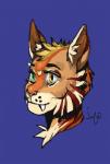 Rating: s
ID: 1181775
Date: 2017-04-05 05:02:24 -0400
Status: active
Score: -1
ambiguous_gender anthro brown_body brown_fur cheek_tuft countershade_face countershading eyebrows facial_tuft fangs felid fur green_eyes head_tuft headshot_portrait heart_(marking) heterochromia julicat looking_at_viewer mammal markings portrait simple_background smile solo teeth three-quarter_view tuft yellow_eyes post #1181775