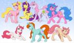 Rating: s
ID: 668042
Date: 2015-06-06 03:12:50 -0400
Status: active
Score: 18
2015 accessory bonbon_(mlpt) bright_eyes_(mlp) clover_(mlp) dvixie earth_pony equid equine female feral flower flower_in_hair group hair hair_accessory happy hasbro hi_res horse mammal melody_(mlp) mlp_g1 my_little_pony my_little_pony_tales patch_(mlp) plant pony pre-g4 smile starlight_(mlpt) sweetheart_(mlp) post #668042
