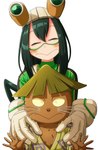 Rating: s
ID: 3669308
Date: 2022-11-03 22:45:40 -0400
Status: active
Score: 14
amphibian anthro asian_clothing asian_mythology asui_tsuyu biped blush cheek_blush claws clothed clothing duo east_asian_clothing east_asian_mythology eurasian_otter eyelashes eyes_closed eyewear female frog fur gegege_no_kitaro gloves goggles green_clothing green_hair hair handwear hassaku_tg hat headgear headwear hi_res human japanese_clothing japanese_mythology japanese_river_otter kawauso kawauso_(gegege_no_kitaro) kimono long_hair lutra makeup male male/female mammal multicolored_clothing mustelid my_hero_academia mythology one_piece_suit open_hands orange_body orange_fur otter recently_extinct_species river_otter smile straw_hat superhero superhero_costume whiskers yokai post #3669308