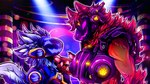 Rating: s
ID: 4012050
Date: 2023-04-24 14:39:39 -0400
Status: active
Score: 284
16:9 armor avesta cybernetics dominant dominant_female duo female flirting flustered fur glowing grey_body grey_fur hand_on_chin larger_female machine male male/female mamagen protogen raeal_the_protogen red_body red_fur rickevm size_difference smaller_male smile widescreen post #4012050