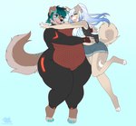 Rating: s
ID: 4162330
Date: 2023-07-10 15:08:36 -0400
Status: active
Score: 12
4_toes 5_fingers absurd_res anthro belly bikini bikini_top black_nose blue_background blue_eyes blue_hair blush bodysuit bottomwear breasts brother_(lore) brother_and_sister_(lore) brown_body brown_fur canid canine canis claws cleavage clothed clothing curled_tail denim denim_bottomwear denim_clothing denim_shorts digital_media_(artwork) domestic_dog duo eyebrow_through_hair eyebrows eyelashes eyes_closed fangs feet female fingers floppy_ears fluffy fur glomp hair hi_res hug jacket kerothestrange larger_male luna_yaeger mag-amp_suit male mammal markings moon_(marking) one_eye_closed open_mouth overweight overweight_male pattern_bikini pattern_clothing pattern_swimwear piercing pink_nose ponytail sam_yaeger shorts sibling_(lore) signature simple_background sister_(lore) size_difference skinsuit smaller_female smile spots standing star_(marking) striped_bikini striped_clothing striped_swimwear stripes swimwear tail teeth thick_thighs tight_clothing toe_claws toes tongue tongue_piercing topwear translucent translucent_hair two-piece_swimsuit white_body white_fur white_hair post #4162330