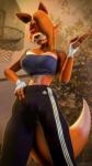 Rating: s
ID: 2013974
Date: 2019-10-05 21:14:02 -0400
Status: active
Score: 150
2018 3d_(artwork) 9:16 abs adidas animatronic anthro black_nose bottomwear breasts canid canine clothing crossgender digital_media_(artwork) disembowell_(modeler) doctorpurple2000 english_text fan_character female fingers five_nights_at_freddy's fox foxy_(fnaf) hair hi_res machine mammal open_mouth orange_body orange_hair orange_skin pants red_eyes robot scottgames simple_background smile solo source_filmmaker_(artwork) standing teeth text text_on_bottomwear text_on_clothing text_on_pants post #2013974
