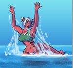 Rating: s
ID: 4180419
Date: 2023-07-19 13:11:55 -0400
Status: active
Score: 8
anthro bikini bikini_bottom bikini_top bottomwear breasts clothed clothing digital_drawing_(artwork) digital_media_(artwork) female fish hair hi_res humanoid marine marshbreeze outside shark simple_background single_strap single_strap_bikini_top single_strap_clothing single_strap_swimwear sky smile solo splash swimwear tail two-piece_swimsuit water post #4180419