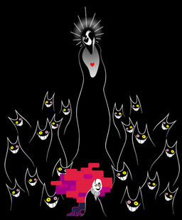 Rating: s
ID: 5703242
Date: 2025-07-12 05:40:02 -0400
Status: pending
Score: 13
absurd_res ambiguous_gender amorphous black_background black_body clothing creepy deltarune felid feline friend_(deltarune) gaster group halo hi_res horror_(theme) mammal monster multicolored_eyes outline pan_those_cakes plant simple_background smile soul_(undertale) sweater tall toby_fox_(copyright) topwear tree turtleneck undertale undertale_(series) unnerving void_monster white_body white_outline white_skin post #5703242
