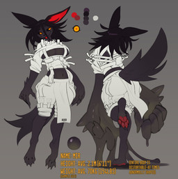 Rating: s
ID: 5528056
Date: 2025-04-24 20:26:17 -0400
Status: active
Score: 20
2025 absurd_res anthro big_breasts black_body black_fur black_hair black_tail blep breasts canid canine clothed clothed_anthro clothed_female clothing color_swatch english_text female ferrofluid front_view fully_clothed fully_clothed_anthro fully_clothed_female fur grey_background hair hi_res mammal mir_(swiwwel) model_sheet navel rear_view red_eyes red_inner_ear red_tongue simple_background solo swiwwel tail text tongue tongue_out yellow_sclera post #5528056