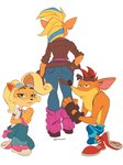 Rating: s
ID: 2432043
Date: 2020-10-02 21:02:19 -0400
Status: active
Score: 104
activision alternative_fashion anthro bandicoot big_butt blonde_hair body_worship bottomwear bracelet brother_(lore) brother_and_sister_(lore) brown_clothing brown_footwear brown_jacket brown_shoes brown_topwear butt butt_worship clothed clothing coco_bandicoot crash_bandicoot crash_bandicoot_(series) denim denim_bottomwear denim_clothing denim_shorts eyebrows female fingerless_gloves footwear gloves green_eyes group gyaru hair hand_on_hip hands_together handwear hi_res highlights_(coloring) j-fashion jacket jeans jewelry kneeling leg_warmers legwear looking_at_viewer looking_away male mammal marsupial nitroneato pants pink_clothing pink_footwear pink_shoes pirate_tawna pose praying red_clothing red_footwear red_hair red_shoes shoes shorts sibling_(lore) sister_(lore) sneakers thick_eyebrows topless topwear wide_hips y2k_(fashion) post #2432043
