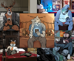 alcohol anthro avian bed beverage billmund bird canine cellphone cervine clothed clothing creatures_of_the_night deer feline fox group hi_res laugh male mammal open_mouth owl phone pigeon plushie sitting slightly_chubby smile
Rating: Safe
Score: 4
User: BooruHitomi
Date: September 21, 2017 alcohol anthro avian bed beverage billmund bird canine cellphone cervine clothed clothing creatures_of_the_night deer feline fox group hi_res laugh male mammal open_mouth owl phone pigeon plushie sitting slightly_chubby smile
Rating: Safe
Score: 4
User: BooruHitomi
Date: September 21, 2017