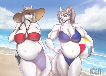 Rating: s
ID: 5607959
Date: 2025-05-29 21:29:19 -0400
Status: active
Score: 50
anthro ball beach beach_ball belly big_belly big_breasts bikini bikini_bottom bikini_top blue_bikini blue_bikini_bottom blue_bikini_top blue_clothing blue_swimwear both_pregnant breasts canid canine canis cleavage clothed clothed_anthro clothed_female clothing duo eye_scar facial_scar fangs female fur grey_hair grey_nose hair hat headgear headwear inflatable inora_weissklaue mammal multiple_pregnancies muscular muscular_anthro muscular_female navel noelleneko open_mouth open_smile outside pregnant pregnant_anthro pregnant_female purse red_bikini red_bikini_top red_clothing red_swimwear salori_weissklaue sand sarong scar sea sibling_(lore) signature sister_(lore) sisters_(lore) smile sun_hat swimwear tail teeth tongue two-piece_swimsuit water white_body white_fur wolf post #5607959