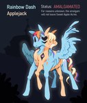Rating: s
ID: 5668038
Date: 2025-06-25 23:25:04 -0400
Status: active
Score: 22
absurd_res applejack_(mlp) blonde_hair bodily_fluids body_horror cracklewink cutie_mark digital_media_(artwork) earth_pony english_text equid equine feathered_wings feathers female feral friendship_is_magic fusion hair hasbro hi_res hooves horror_(theme) horse hybrid infection_au mammal monster my_little_pony mythological_creature mythological_equine mythology nightmare_fuel open_mouth pegasus pony rainbow_dash_(mlp) simple_background solo tail text wings post #5668038