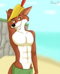 Rating: s
ID: 5578724
Date: 2025-05-17 12:18:29 -0400
Status: active
Score: 1
2021 abs anthro athletic athletic_anthro athletic_male beach black_nose bottomwear canid canine cheek_tuft clothing day digital_drawing_(artwork) digital_media_(artwork) disney eyebrows facial_tuft featureless_chest fox fur fur_tuft green_bottomwear green_clothing green_eyes hand_behind_head hat hat_feather headgear headwear loose_feather male mammal narrowed_eyes navel outside raised_arm red_body red_fur robin_hood robin_hood_(disney) sand sandblastcoyote sea smile solo tail teeth tuft water white_body white_fur yellow_clothing yellow_hat yellow_headwear post #5578724