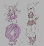 Rating: s
ID: 3917130
Date: 2023-03-08 17:56:37 -0500
Status: active
Score: 35
2022 anthro bottomwear canid canine clothed clothing conditional_dnp dancewear dancing digital_media_(artwork) duo epi_(vonepitaph) female femboy fennec_fox fluffy fluffy_tail fox hi_res looking_at_viewer male male/female mammal shorts sketch sketch_page tail topwear true_fox tsuki_(vonepitaph) vonepitaph post #3917130