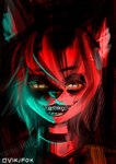 Rating: s
ID: 4084496
Date: 2023-05-31 17:00:36 -0400
Status: active
Score: 20
amber_eyes anthro black_ears black_lipstick black_nose canid canine clothed clothing digital_media_(artwork) ears_up eyebrows eyelashes fox freckles fur glowing glowing_eyes hair hi_res inner_ear_fluff lips lipstick makeup male mammal narrowed_eyes open_mouth orange_body orange_fur red_face red_hair sharp_teeth simple_background smile solo teeth text thotfox tuft viki_(vikifox) vikifox watermark white_body white_fur post #4084496