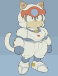 Rating: s
ID: 5540463
Date: 2025-04-30 22:02:36 -0400
Status: active
Score: 4
2025 :< anthro armor big_eyes blue_background brown_body brown_fur cafongterua closed_frown clothed clothing digital_media_(artwork) domestic_cat felid feline felis fingers fist flat_colors frown full-length_portrait fully_clothed fur machine male mammal mouth_closed portrait robot samurai_pizza_cats short simple_background solo speedy_cerviche standing tail three-quarter_view whiskers white_armor white_helmet post #5540463