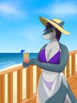 Rating: s
ID: 5553623
Date: 2025-05-06 18:06:30 -0400
Status: active
Score: 6
3:4 absurd_res alcohol anthro beach beach_clothes beverage big_breasts bikini boardwalk bottomwear breasts cherry clothing cocktail_garnish cocktail_umbrella female fish food fruit hand_on_arm hat headgear headwear hi_res marine non-mammal_breasts plant sea shark skirt solo spaceg3n standing sunny swimwear thick_thighs two-piece_swimsuit water wide_hips post #5553623