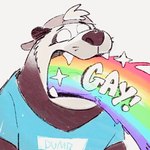 Rating: s
ID: 3852440
Date: 2023-02-04 00:09:47 -0500
Status: active
Score: 63
1:1 2021 anthro backwards_baseball_cap backwards_hat baseball_cap bear bodily_fluids clothing empty_eyes english_text giant_panda hair hair_through_hat hat headgear headwear icon lgbt_pride low_res male mammal open_mouth pride_colors rainbow rainbow_pride_colors shirt simple_background six-stripe_rainbow_pride_colors solo sparkles super-tuler tairu technicolor_yawn text topwear vomit vomiting post #3852440