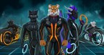 Rating: s
ID: 5412834
Date: 2025-03-04 23:22:24 -0500
Status: active
Score: 7
anthro canid canine canis chlorine_artworks clothed clothing digital_media_(artwork) dragon felid fox frill_(anatomy) fur glowing grid group hi_res horn identity_disc karisthewolf looking_at_viewer male mammal membrane_(anatomy) mythological_creature mythological_scalie mythology pantherine pose scalie science_fiction shadowcloud simple_background smile suit tail tarki tiger tigermalik tight_clothing tron tron:_legacy wings wolf zocor post #5412834