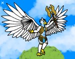 Rating: s
ID: 5444958
Date: 2025-03-20 02:33:32 -0400
Status: active
Score: 7
2022 accipitrid accipitriform anthro armor avian axe beak bikini bikini_armor bird blue_body blue_bottomwear blue_clothing blue_feathers blue_loincloth blue_sky bottomwear breasts chainmail chainmail_bikini chi_(legends_of_chima) claws clothing cloud crown crystal eagle eris_(legends_of_chima) feather_pattern feathers female gold_(metal) gold_armor gold_tiara gold_weapon grass haribunawa headgear holding_axe holding_object holding_weapon knee_pads legends_of_chima lego loincloth looking_back melee_weapon muscular muscular_arms navel non-mammal_breasts on_one_leg outside plant royalty sky sky_background skyscape spread_wings standing swimwear tiara two-piece_swimsuit unconvincing_armor weapon white-feathers wings yellow_beak yellow_claws yellow_eyes post #5444958