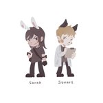 Rating: s
ID: 5165049
Date: 2024-11-06 19:31:54 -0500
Status: active
Score: 0
1:1 2021 4_ears animal_humanoid bandage bandaged_ear bandolier biped black_bottomwear black_clothing black_ears black_elbow_pads black_eyebrows black_eyes black_footwear black_gloves black_hair black_handwear black_nose black_pants black_shoes black_text black_whiskers blonde_hair blue_eyes blush blush_stickers bottomwear cat_humanoid character_name clipboard clothed clothed_female clothed_humanoid clothed_male clothing coat colored digital_media_(artwork) duo elbow_pads eyebrows felid felid_humanoid feline feline_humanoid female female_humanoid footwear front_view full-length_portrait glasgow_smile glistening glistening_eyes gloves grey_clothing grey_shirt grey_topwear hair handwear heart_nose heart_symbol hi_res holding_clipboard holding_object humanoid lab_coat lagomorph lagomorph_humanoid leporid_humanoid looking_at_another male male_humanoid mammal mammal_humanoid mouth_scar multi_ear no_pupils olicus open_lab_coat orange_blush pants pink_nose pitch_haven pockets pointy_ears portrait prick_ears rabbit_ears rabbit_humanoid sarah_crowley scar scp_foundation shirt short_hair simple_background standing stuart_hayward text three-quarter_view timid topwear wavy_mouth whiskers white_background white_lab_coat writing_text post #5165049